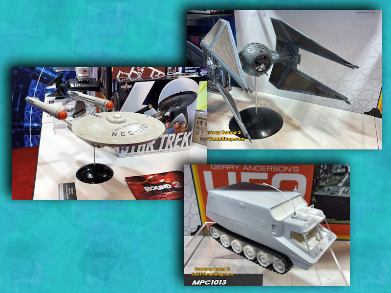 Round 2 models at Toy Fair